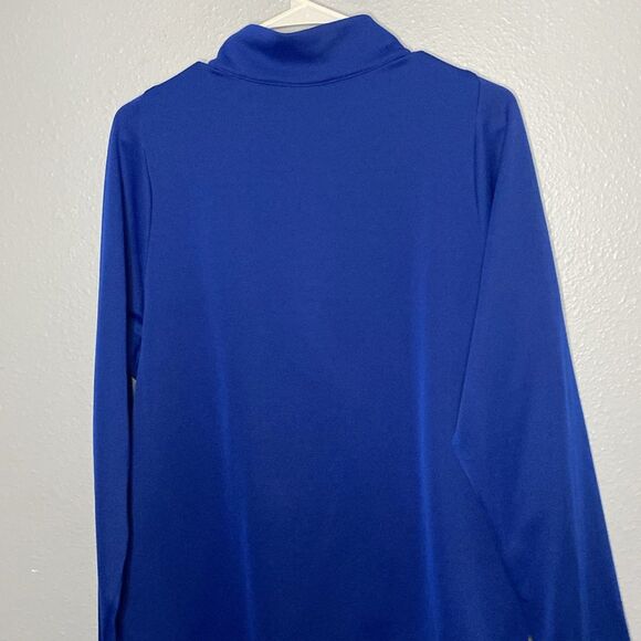 Nike Royal Blue 1/4 Zip Pullover Size Medium - Picture 11 of 12